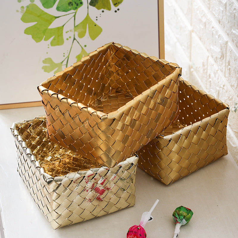 Decorative Woven Storage Box