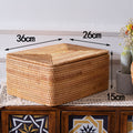 Rectangular Rattan Storage Basket