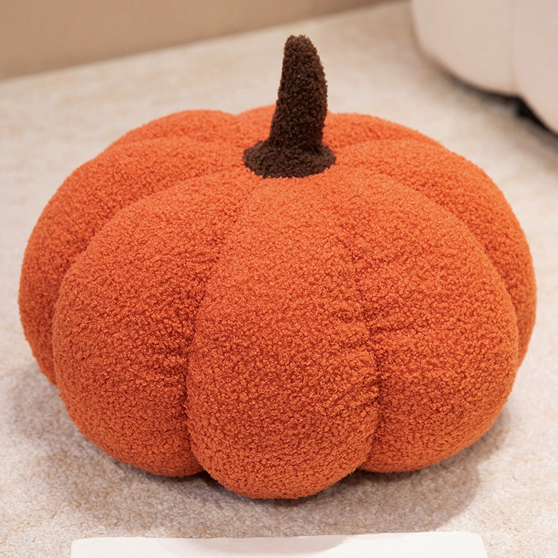 Plush cushion in pumpkin design Vinantica
