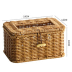 Decorative Handwoven Storage Box