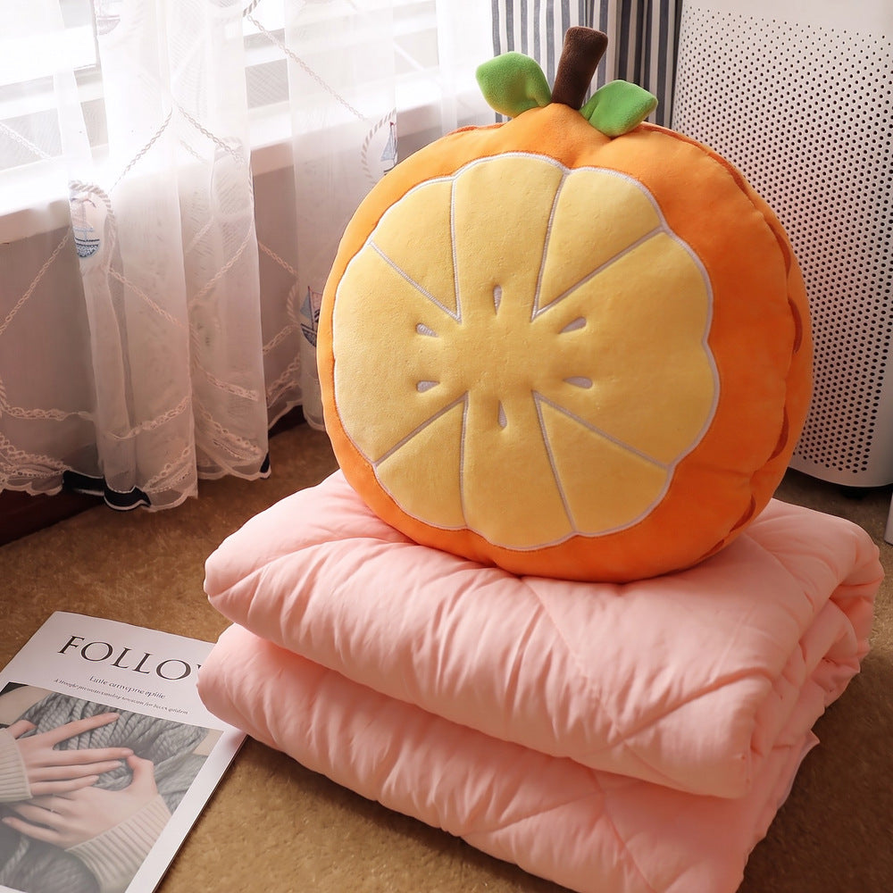 Plush pillow in fruity design Vinantica