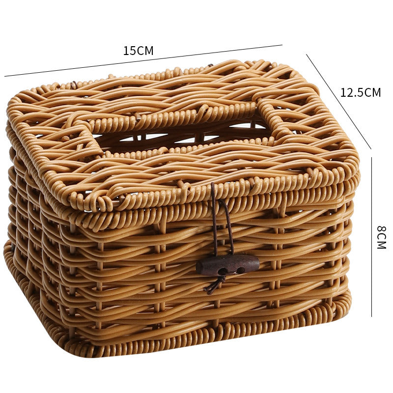 Decorative Handwoven Storage Box