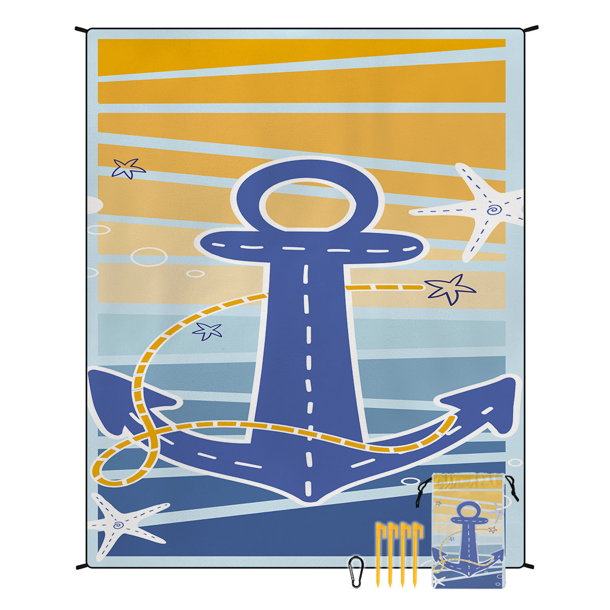 Geometric Print Tapestry Vinantica