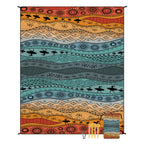 Geometric Print Tapestry Vinantica