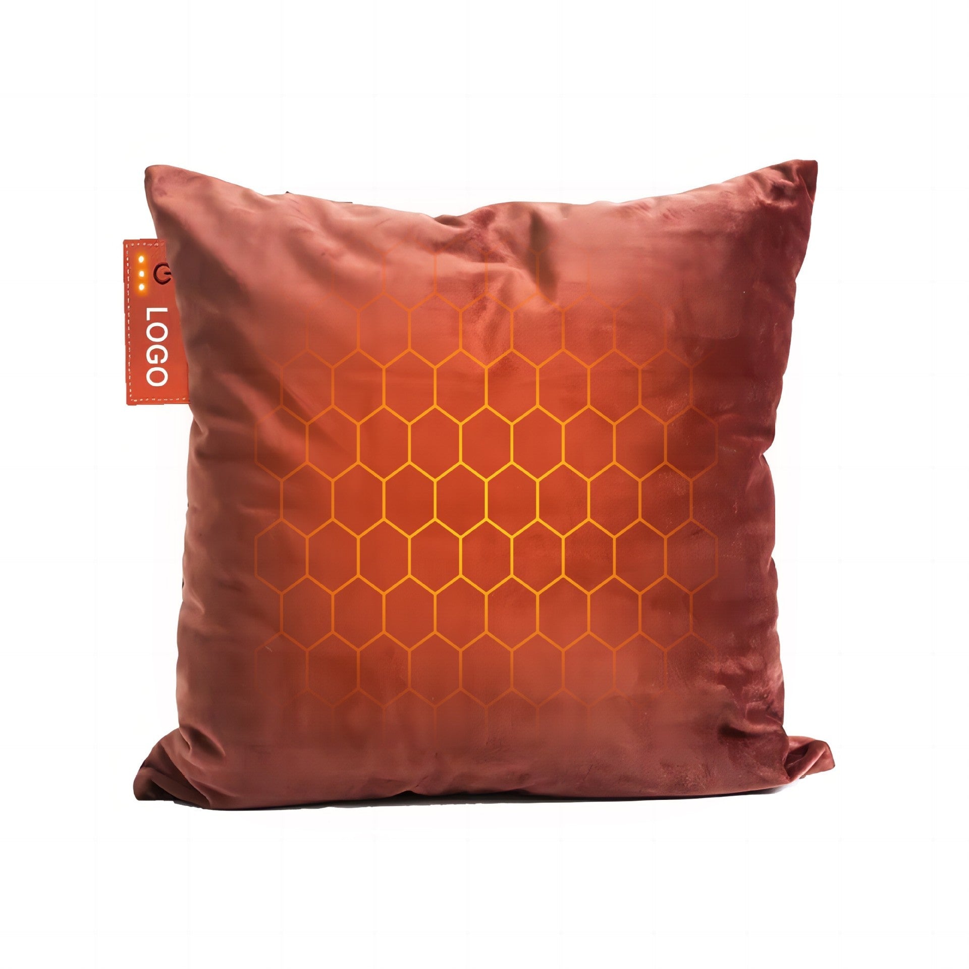 Decorative Cushion Cover with Honeycomb Pattern Vinantica