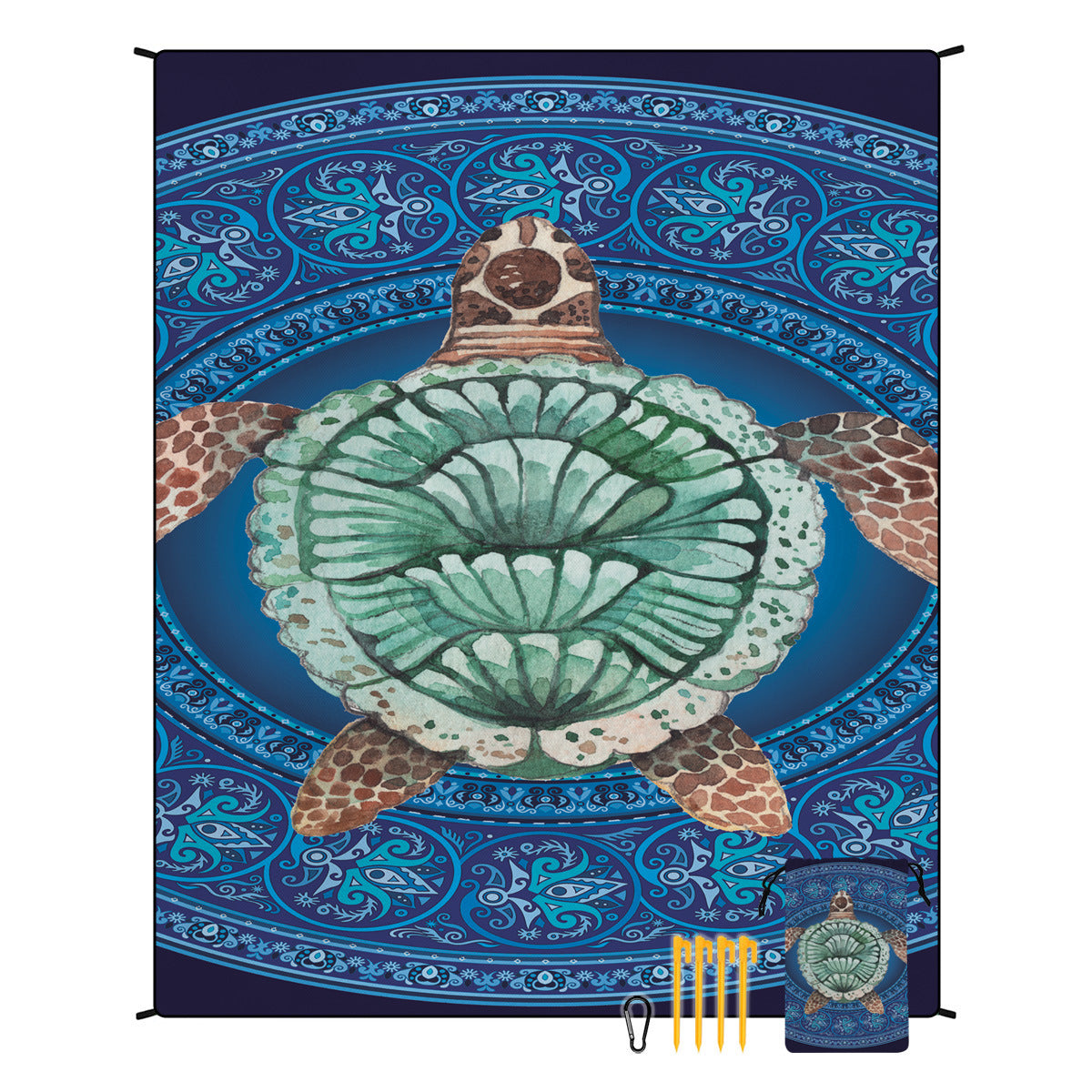 Geometric Print Tapestry Vinantica