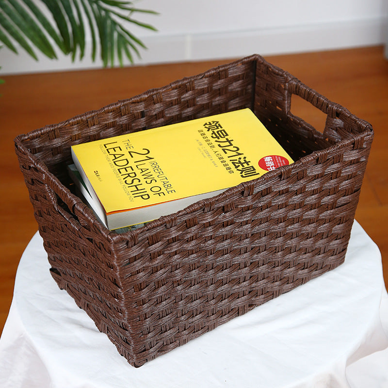 Stylish Storage Box With Decorative Fabric Insert