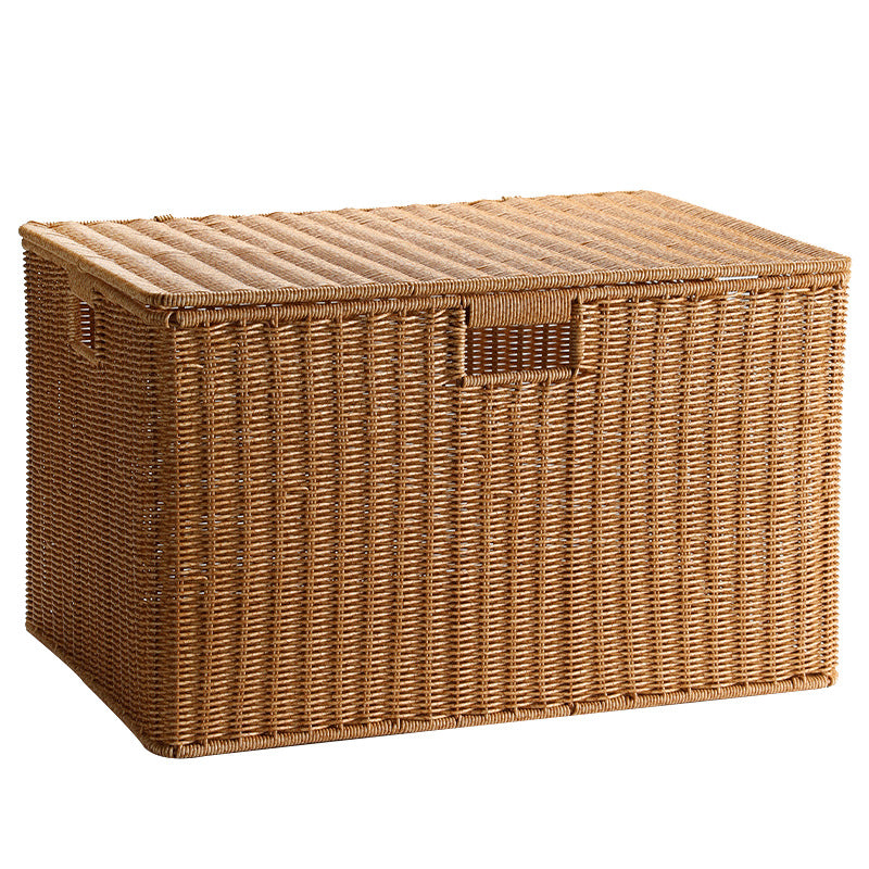 Multifunctional Storage Box Made Of Natural Wicker
