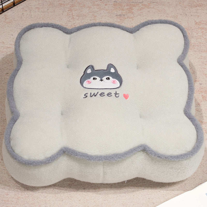 Plush pillow with animal-friendly design Vinantica