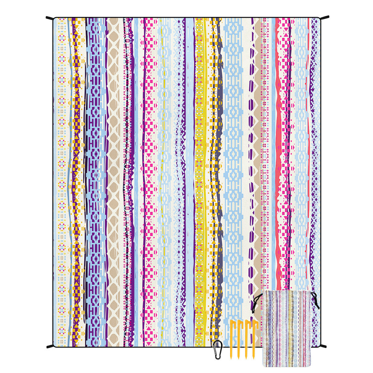 Geometric Print Tapestry Vinantica