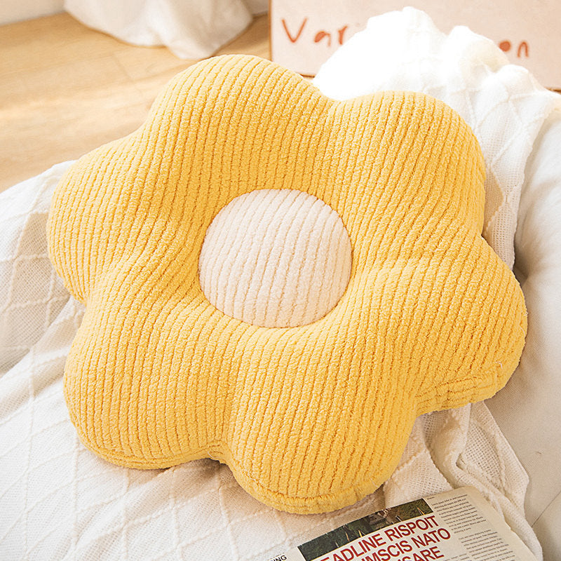 Flower-shaped cuddly pillow Vinantica
