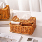 Handwoven Storage Box With Lid