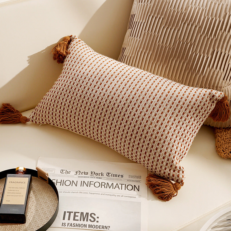 Structured Decorative Cushion Cover Vinantica