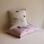 Children's pillowcase made of cotton percale with cute bear print