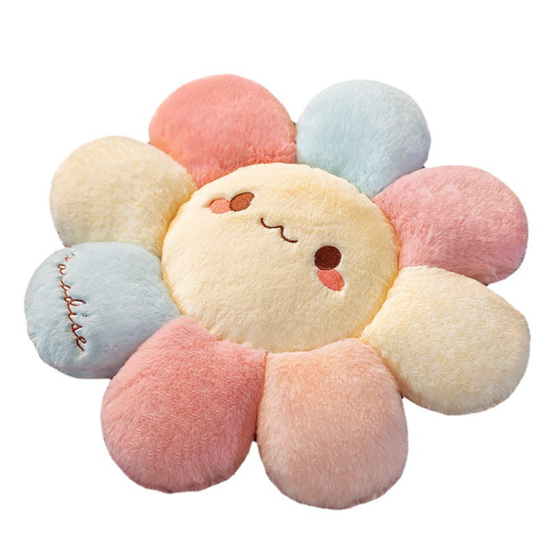 Plush cushion in flower shape Vinantica