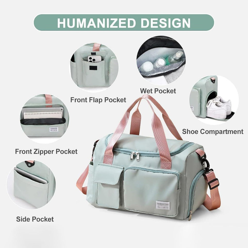 Travel Bag Sport-Duffle | Multiple Compartments with Shoe Compartment
