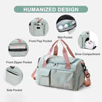 Travel Bag Sport-Duffle | Multiple Compartments with Shoe Compartment