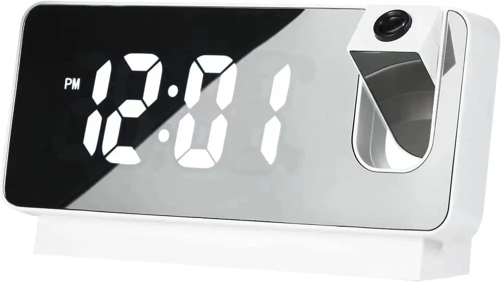Vinantica | Projection alarm clock with mirror display and large LED screen