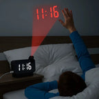 Vinantica | Projection alarm clock with mirror display and large LED screen