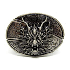 Men's Leather Punk Belt | Vintage Metal Buckle Designs