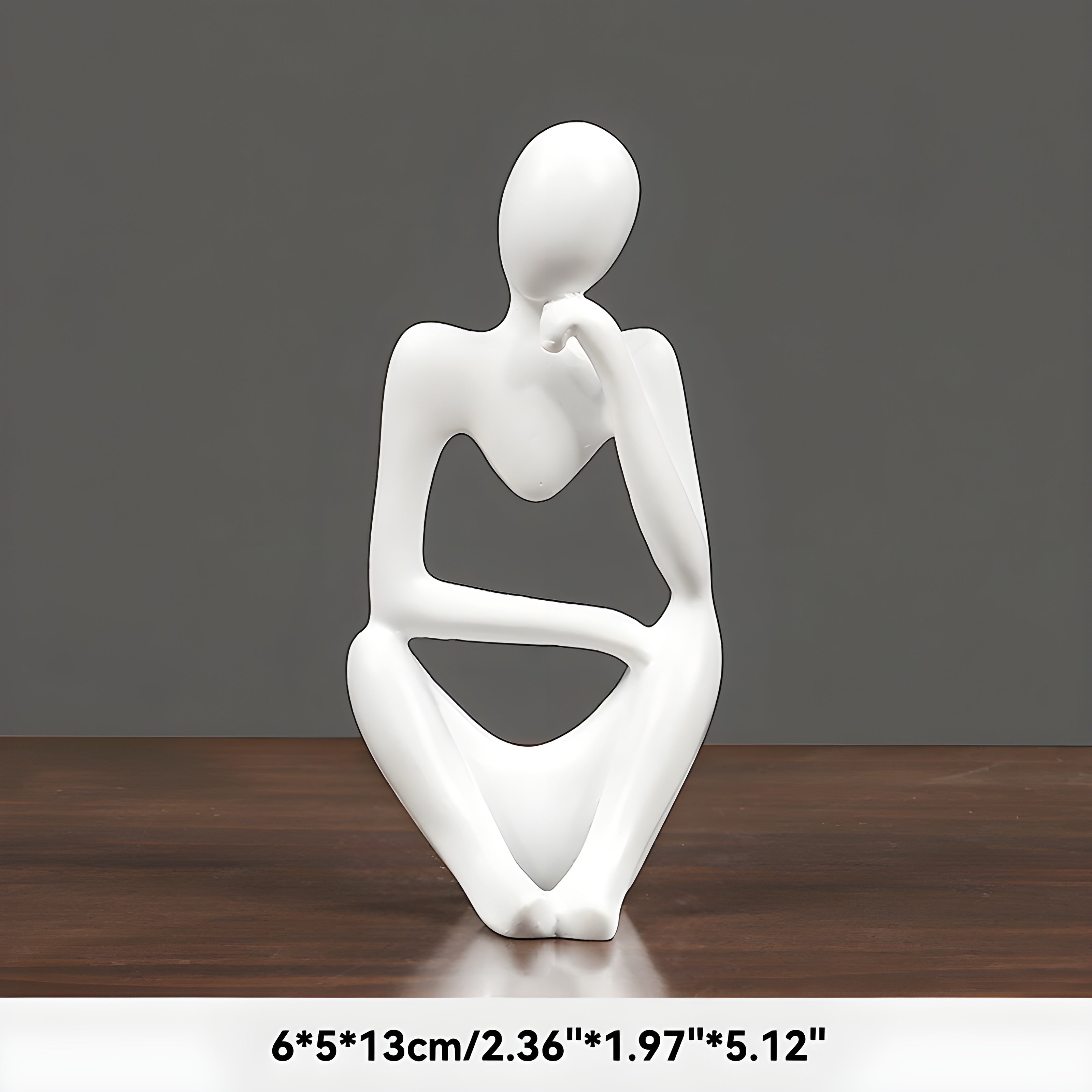 Abstract Thinker Sculpture Home Decor