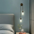 Modern Gold LED Wall Light – Nordic Sconce for Living Room, Bedroom, Kitchen, and Hallway Décor