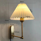 Modern Rotatable Wall Lamp – LED Origami Lampshade for Bedroom, Living Room, and Bathroom Decoration