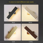 Modern LED Wall Lamp – Rotatable Aluminum Wall Light for Living Room, Bedroom, Dining Room, and Home Decor – Up & Down Indoor Wall Sconce