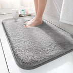 SoftStep Luxe Bath Mat – Extra Thick Microfiber Mat with Non-Slip and High Absorption