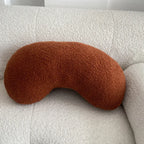 Nordic Bouclé Abstract Cushion – Minimalist Plush Pillow | Vinantica