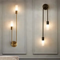 Modern Gold LED Wall Light – Nordic Sconce for Living Room, Bedroom, Kitchen, and Hallway Décor