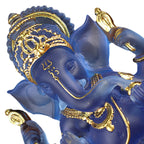 Rare colored semi-transparent Ganesh statues for luck in your home