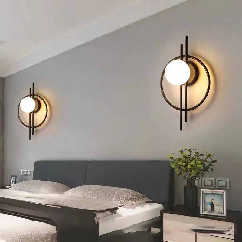 Modern LED Wall Sconce – Up & Down Lighting Fixture for Living Room, Bedroom, and Home Decor