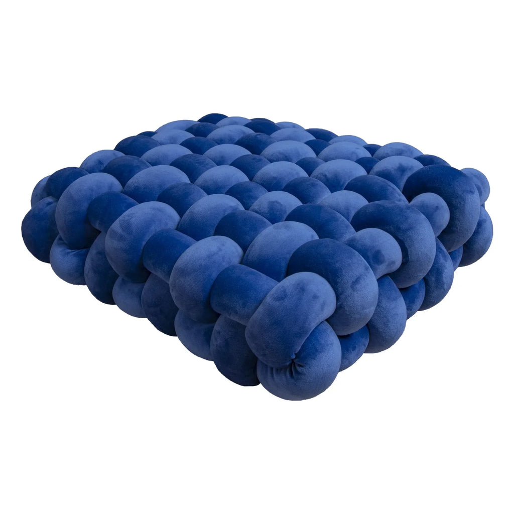 Chunky Woven Knot Cushion | Vinantica