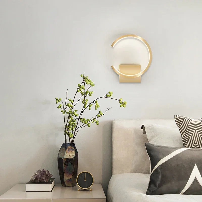 Modern LED Wall Lamp – Nordic Up & Down Wall Lighting for Living Room, Bedroom, Aisle, and Home Decor