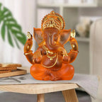 Rare colored semi-transparent Ganesh statues for luck in your home