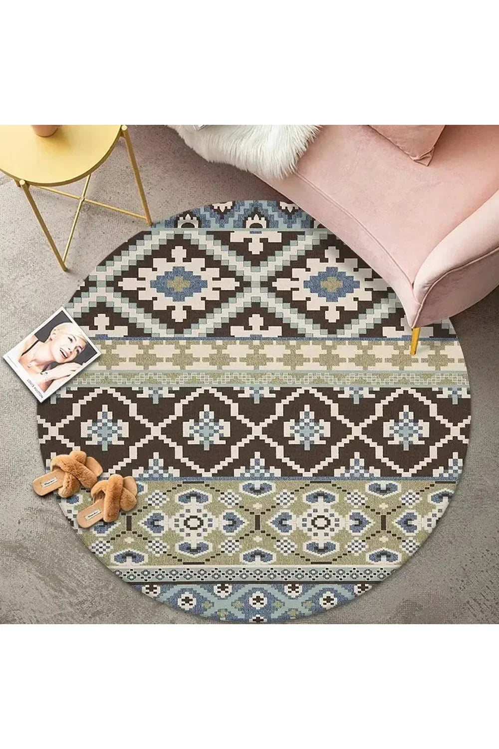 Soft Round Rug
