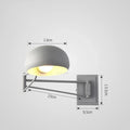 Modern Foldable LED Wall Lamp – Retractable Eye-Protective Wall Light for Bedroom, Study, Living Room, and Bathroom