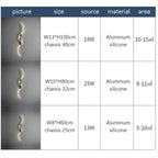 Modern LED Wall Lamp – Smart Remote-Controlled Sconce for Bedroom, Living Room, and Staircase