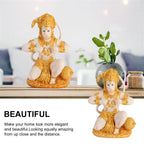 1 Piece Hanuman Buddha Monkey God Figurine Southeast Asian Style Home Sculpture Lord Hanuman Statue Buddha Figur Ornament