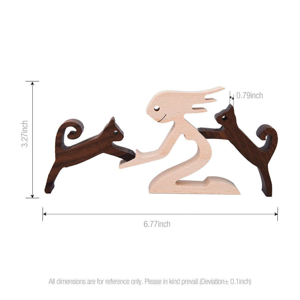 Danish Wooden Animal Ornaments