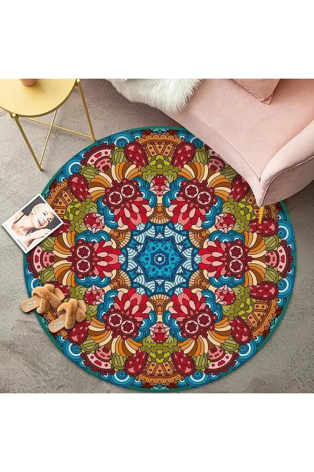 Soft Round Rug