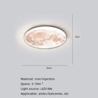 Moon Surface Artistic Modern Ceiling Lamp