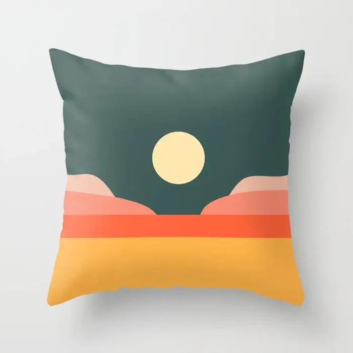 Modern Abstract Geometric Colorful Cushion Covers 45x45cm Pillow Cases Covers For Sofa Throw Cushions 60x60cm 50x50cm Trending Home Decor | Vinantica