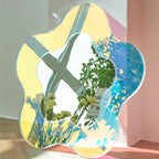 Acrylic Flower Mirror |