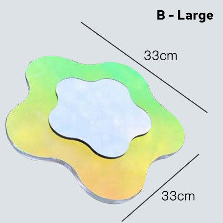 Acrylic Flower Mirror |