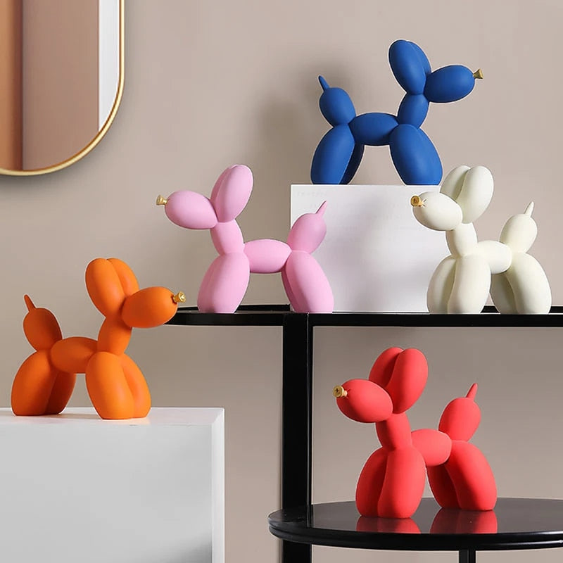 Luxurious Home Decor, Balloon Dog Decoration, Office Desk Accessories, Animal Decoration, Modern Popular Art, Nordic Statues