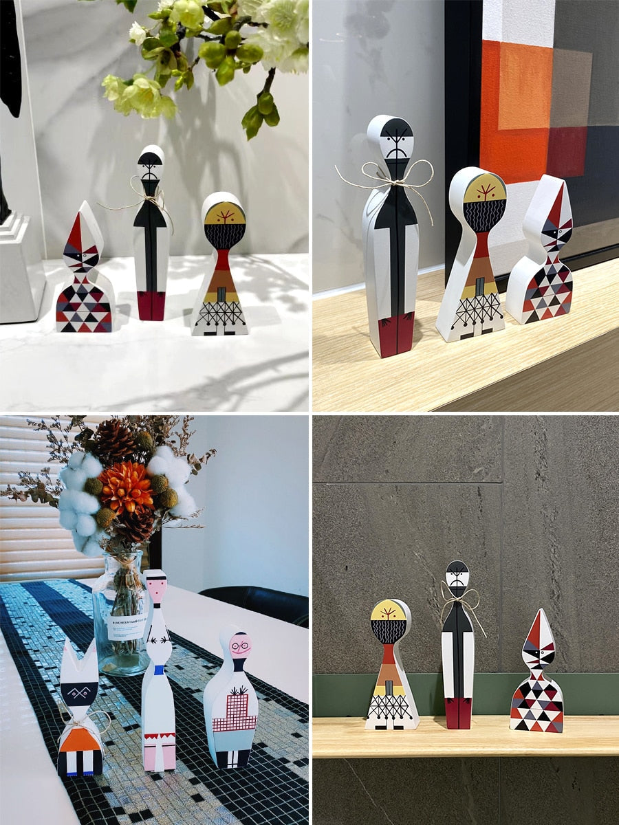 Handcrafted Wooden Figures