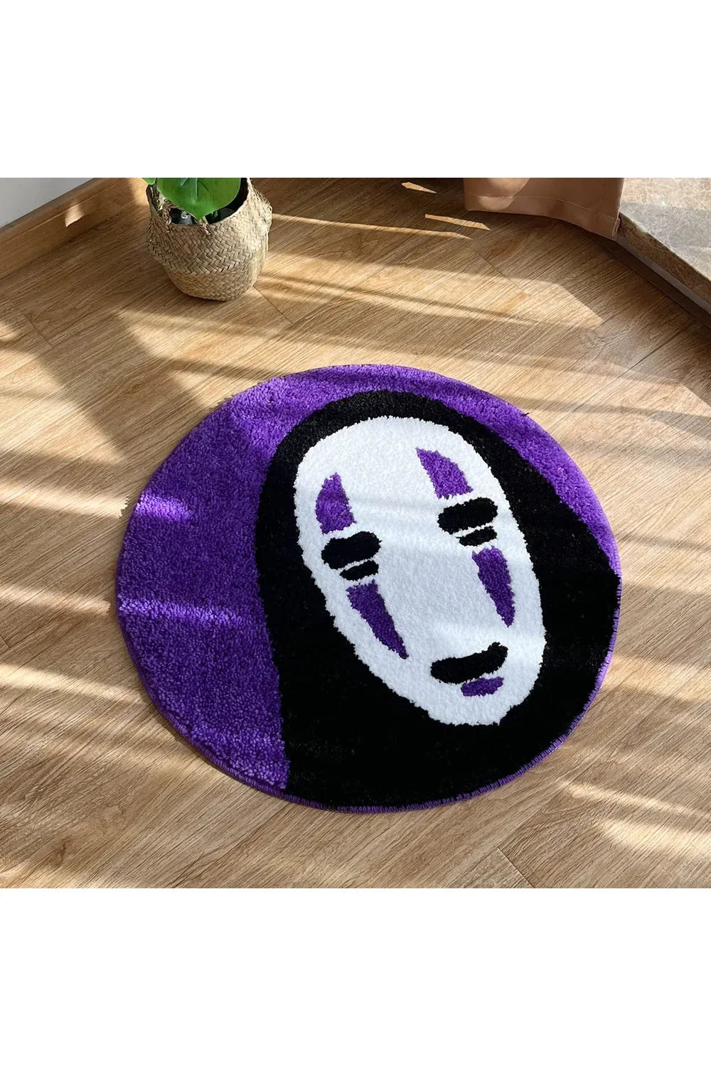 Face Soft Round Rug