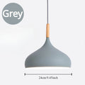 Modern Macaron Pendant Lamp – Colorful LED Chandelier for Bedroom, Restaurant, Office & Living Room – Adjustable Aluminum Hanging Light